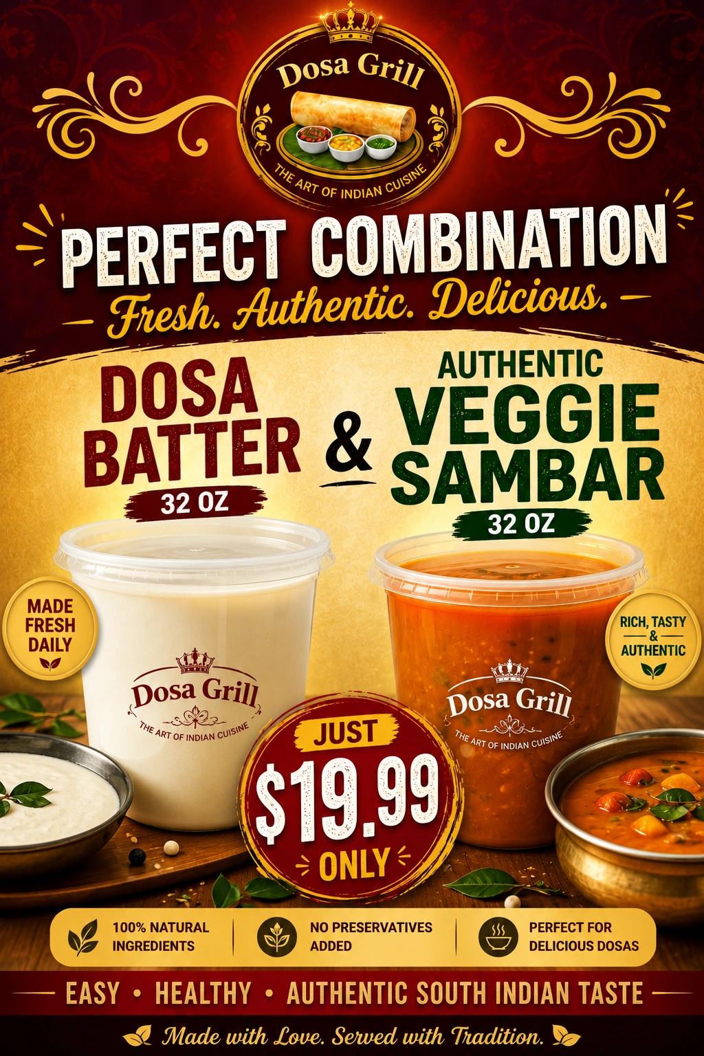 Dosa Grill Calgary Featured Offer